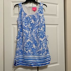 Lilly Pulitzer Aqua Lounge Engineered Romper